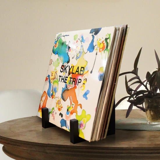 Vinyl Display Stand - Storage Rack - Bookshelves - Record Rack - Stand - Display Rack - Stand - Black