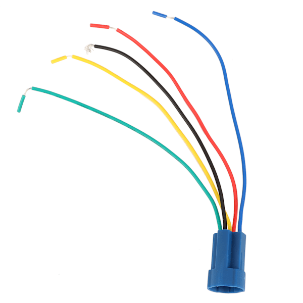 12V 0,6 tommer LED-lys Trykknap Selvlåsende Selvtilbageførende Vandafvisende Toggle Switch Blåt Lys