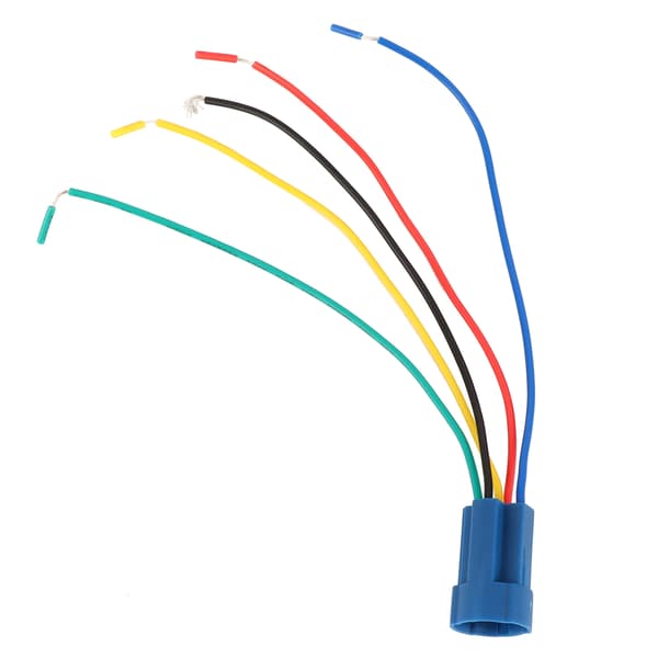 12V 0,6 tommer LED-lys Trykknapp Selv-låsing Selv-tilbakestilling Vanntett Vippebryter Blått Lys