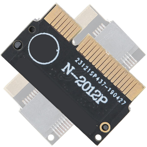 M.2 NGFF SSD -yhteensopiva MACBOOK A1425 A1398 2012 PRO -version SSD-sovitinkortin korotuskortin kanssa