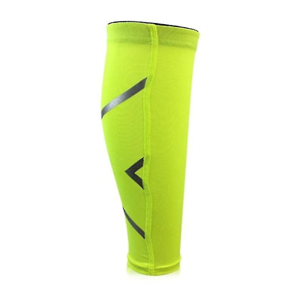 Calf Compression Sleeves - Pain Relief for Runners, Shin Splints, Varicose Veins L Green