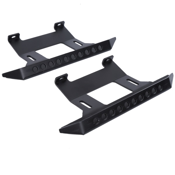 Sivupolkimen alumiiniseos jalkatukilevy lisävarusteet sopivat AXIAL SCX10 1/10 RC Crawler Car Type B noir