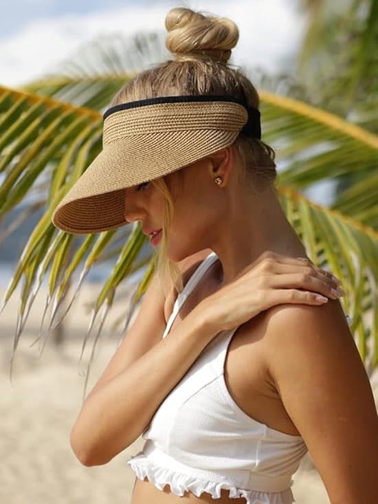 Hatte - Solhatte til kvinder - Stråhatte - Dame - Sommerstile - Sammenfoldelige stile - Hestehalestile - Strandhatte - Rejsevenlige stile