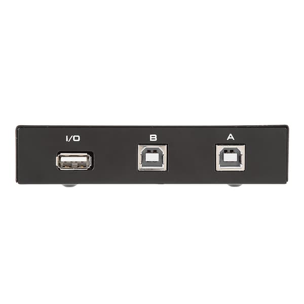 2/4 Port USB 2.0 Manuell Delningsswitch Switchbox för PC Skrivare Scanner (2 Portar)