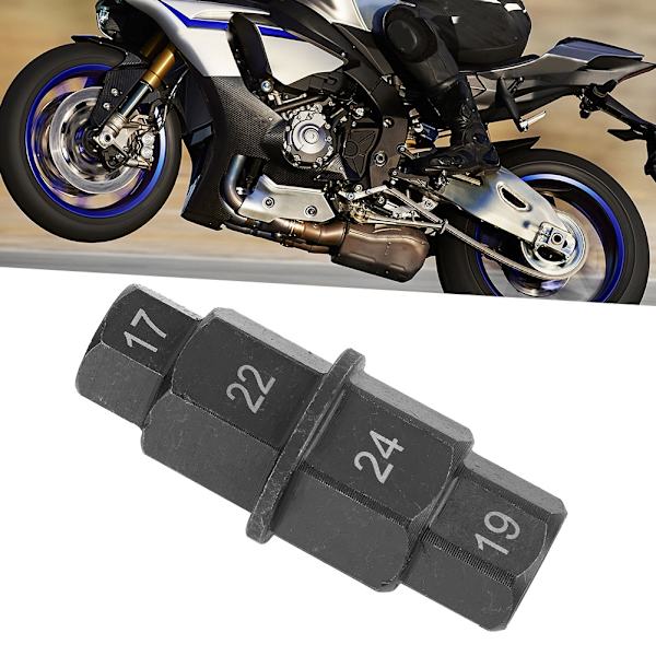 Motorcykel Hjul Spind Afmontering Nøgleværktøj Hex Nøgle Sort