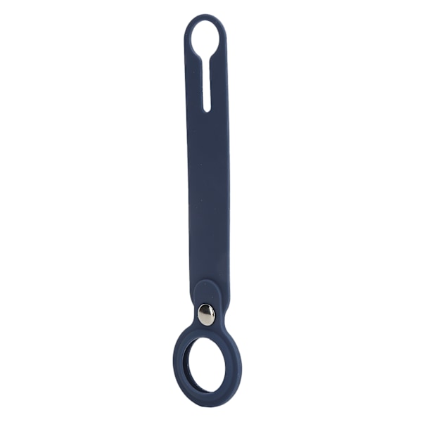 Anti-tab Silikone Loop Sleeve Blød Skal Beskyttende Cover Etui til IOS Locator - Mørkeblå