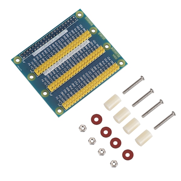 GPIO Udvidelseskort 1 til 3 Port Udvidelse 40-pin Kortmodul GPIO Adapter til Raspberry PI 2