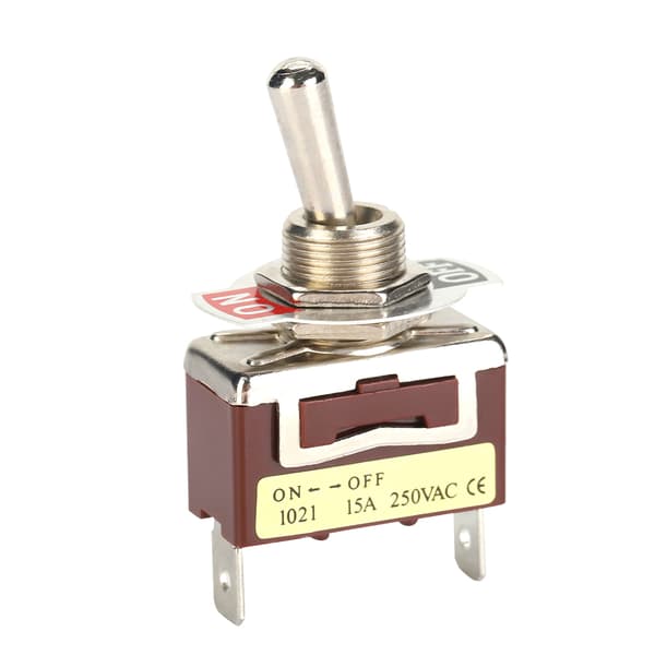 5 STK 6.3 Quick Pins 1021 Mini-vippekontakt 2 ben 2 positioner ON OFF