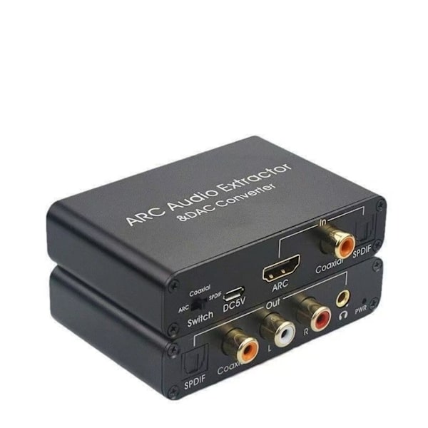 HDMI ARC Audio Extractor HDMI ARC-omformer DAC-omformer CEC