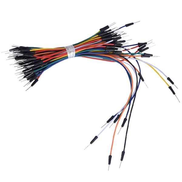 65 st Breadboard Protoboard Jumper Kablar Lödfri Flexibel Hane till Hane Kabel Kit