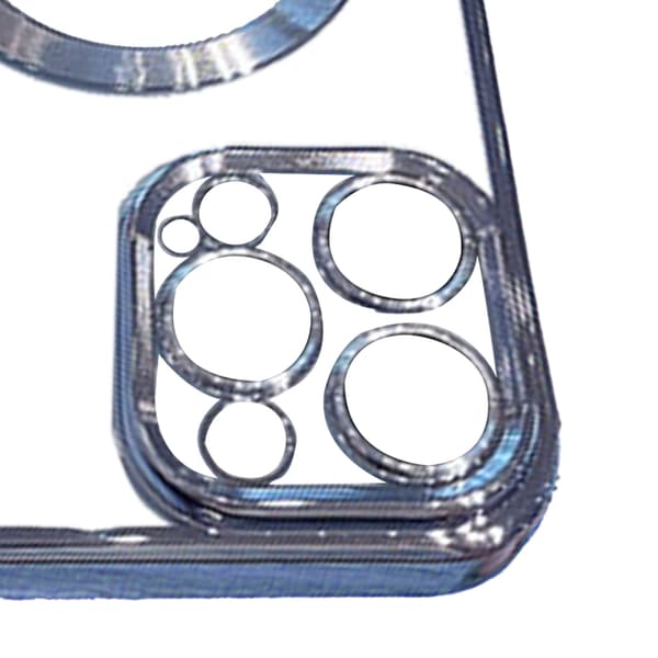 Trendy elektrobelagt magnetisk sugedeksel til iPhone Far Peak Blue for iPhone13Promax 0.7