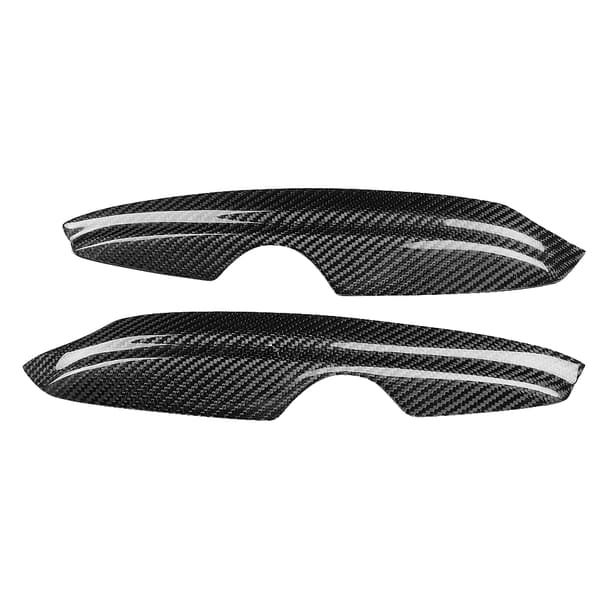 2st Kolfiber Strålkastarögonlock Ögonbrynsskydd Passar Golf 4 MK4 IV 1999-2004
