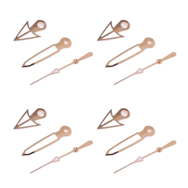 10st Set Klockvisare Klockhänder Timme Minut Sekund Självlysande Klockrörelse Modifieringsdelar för NH35 NH36 SK-25