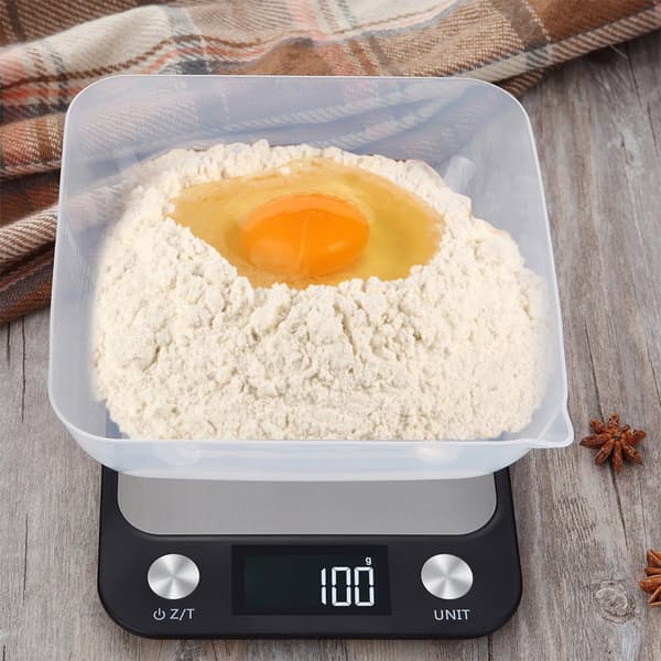 Digital kjøkkenvekt for matlaging, baking og mat