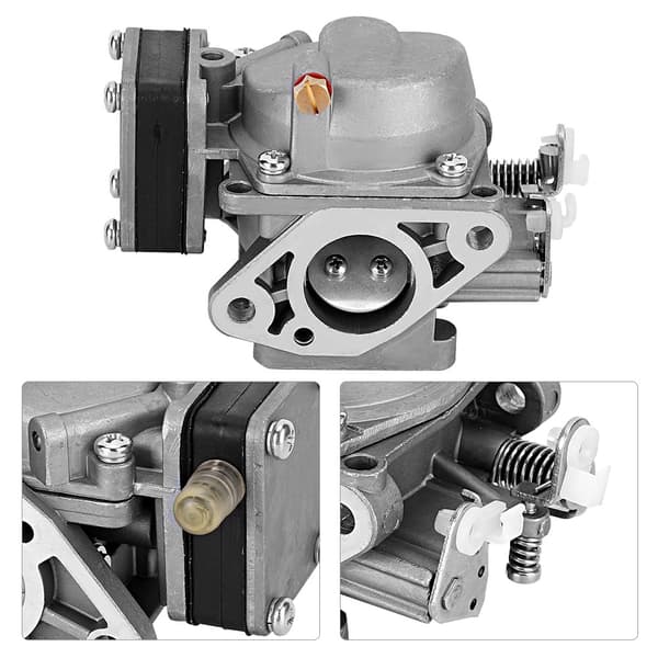 Universal Udenbordsmotor Kraftstofforgaser Kit Tilbehør Udskiftning 9.8HP