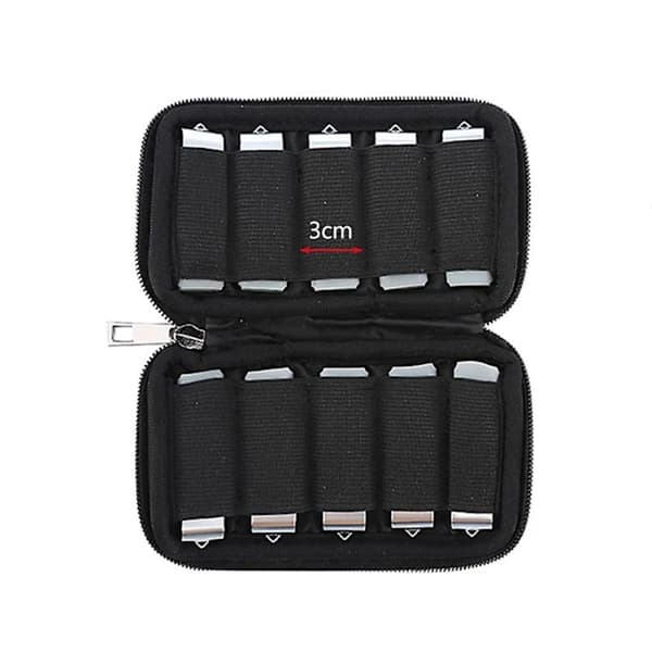 Flashdrev etui USB-holder opbevaringstaske til USB-flashdrev Elektronisk tilbehør Organizer til USB-hukommelse, USB-etui, thum