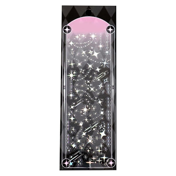 Laser Kpop Photocard Sticker PVC Star Exquisite High Adhesive Glitter Stickers for DIY Arts Crafts