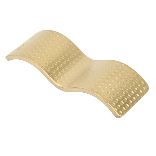 Pindholder i rustfrit stål, dobbelt anvendelse, non-stick, elegant spisepindholder til ske, gaffel, guld