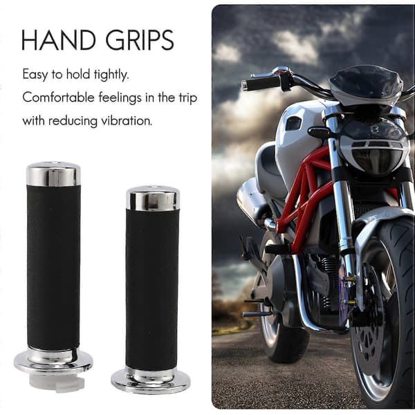 Motorcycle Handlebar Grips Compatible Honda Shadow VT/XVS 400/600/750/1100/1300