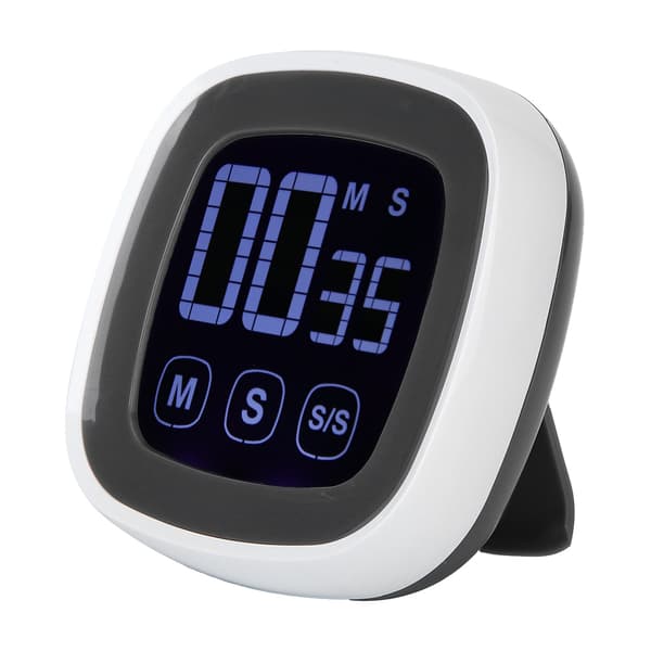 Digital Kitchen Timer Large Screen Loud Alarm BBQ Countdown Reminders Household Stopwatch with Magnet 0.2