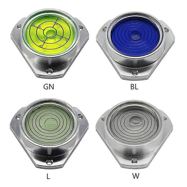 High Precision Horizontal Bubble Level Aluminum Housing Bullet Bubble Level Green
