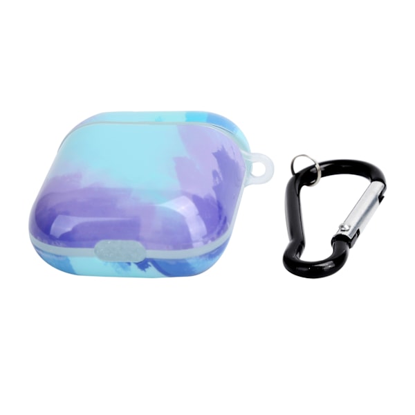 Skyddsfodral för hörlurar med karbinhake, hörlursfodral för IOS Earbuds 1/2