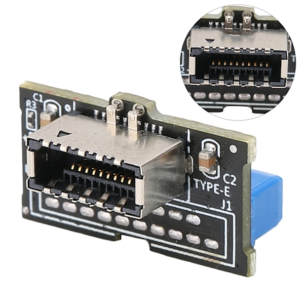 Emolevyadapteri KeyA 20Pin TypeE - 19Pin USB 3.0 Urosjatkojohto Etupaneelin Liitäntä