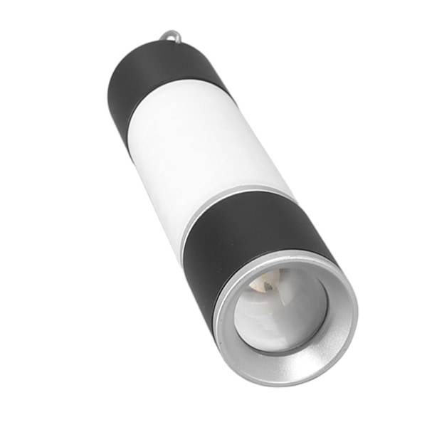 Uppladdningsbar ficklampa USB, bärbar justerbar ljusstyrka, långvarig LED-ficklampa för camping och vandring