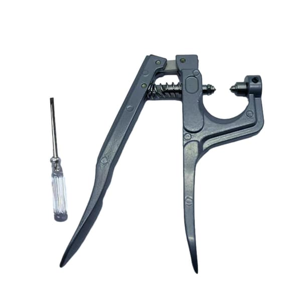 Badminton Machine String Clamp Grommet Eyelet Pliers Handheld Badminton Racket Pliers Grommet Tool for Squash Outdoor Repair