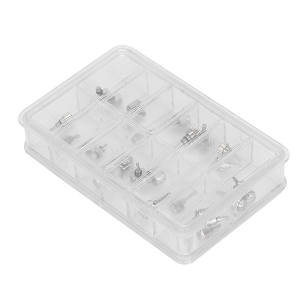 12 Grid / Box Ur Push Press Knap Ur Reparationsværktøj Tilbehør til Urmager