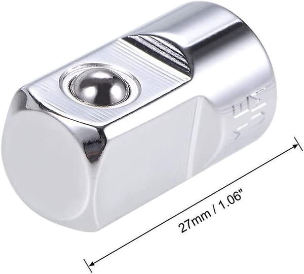 Cr-V Stål 1/4 Tomme Hun til 1/2 Tomme Han Reduktionshylse Adapter