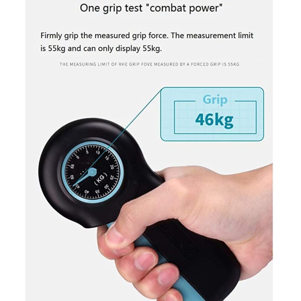 Håndtræner Håndgreb Styrkemåler Forstærker Digital Hånddynamometer Grebsstyrke Måling Håndledsforstærker