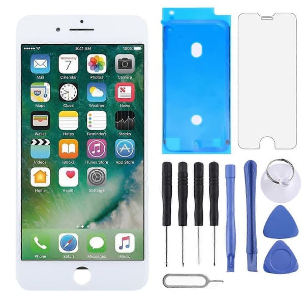 TFT LCD-skjerm kompatibel med iPhone 8 Black