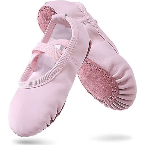 Ballettsko i skinn med delt såle - Demi-pointe Dance Gymnastics Yoga 40