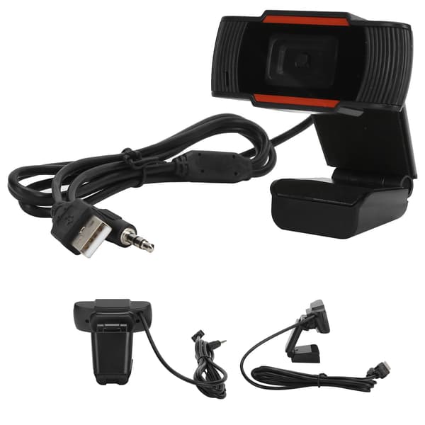 720P Webbkamera Full HD Webbkamera med Brusreducerande Mikrofon Multifunktionell Bas