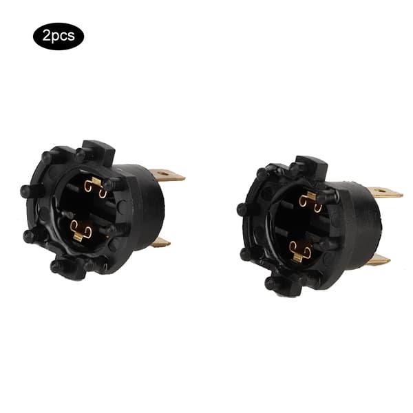Par Strålkastare Socket Bulb Holder för Mazda 3 5 323 B28V510A3 12V