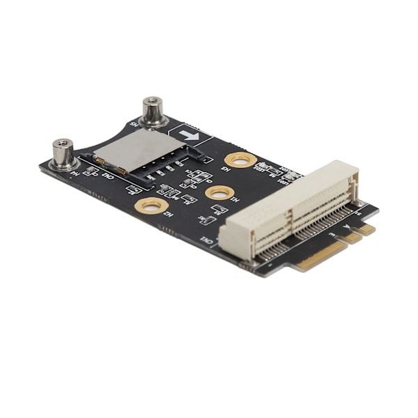 M.2 till Mini PCIE Adapter A/E Key 3G 4G WIFI-modul med SIM-kortplats Expansionskortmontering