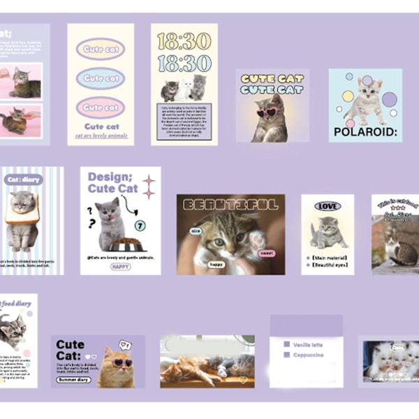 Leikekirjatarrat Söpö Eläinkuvio Itseliimautuva Helposti Irrotettava Paperitarra Päiväkirjaan Albumiin Muistikirjaan