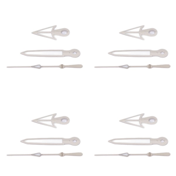 10 kpl Setti Kellon Osoitin Kellon Viisarit Tunti Minuutti Sekunti Luminoivat Kellon Koneiston Muokkausosat NH35 NH36 SK-24