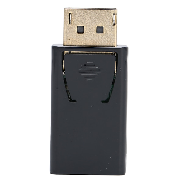 4K DP Han til HD Multimedie Interface Hun Adapter 1.4V Guldbelagt Konverter Sort