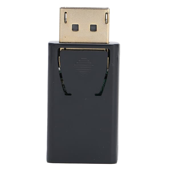 4K DP Hann til HD Multimedia Interface Hunn Adapter 1.4V Gullbelagt Konverter Svart