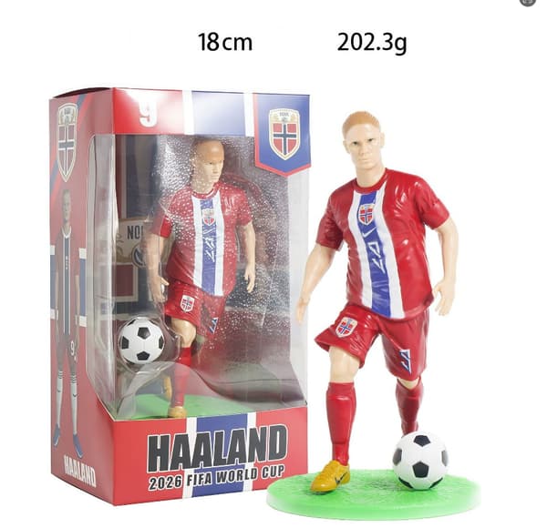 26 NO Fodboldhold Haaland-figur[ALM] Haaland B