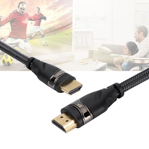 Cabledeconn 8K HDMI Kabel 7680X4320 Fiber Optisk Transmission Audio Video Synkroniseret Output Kabel 1m