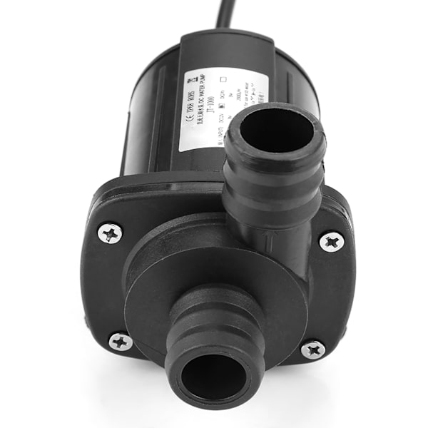 Mini Justerbar Hastighet Børsteløs Boost Vannpumpe 12V -40℃ ~100℃