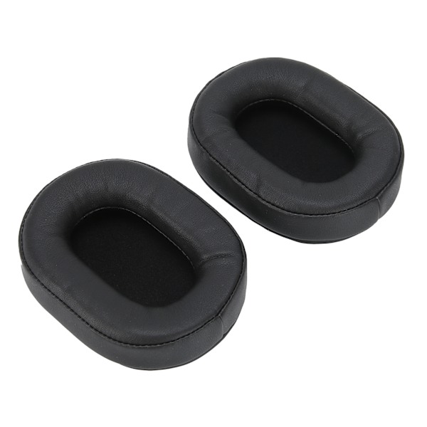 Erstatnings øreputer for AudioTechnica ATHMSR7 M50X M20 M40 M40X hodetelefoner (Svart)