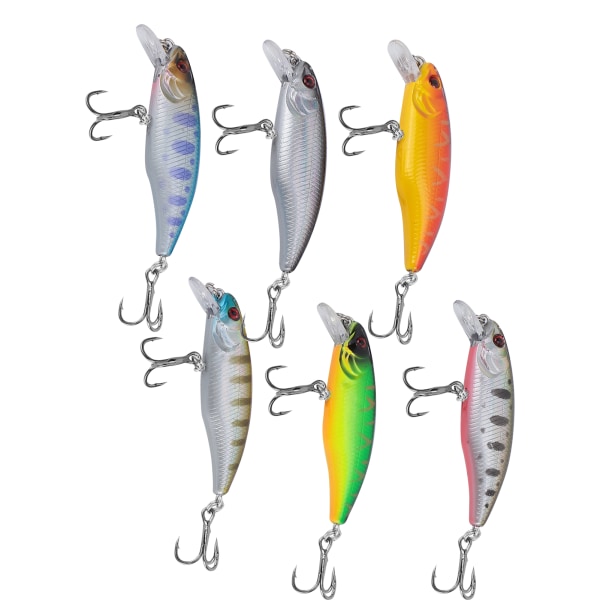 Minnow Fishing Lure Topwater Hard Bait Wobbler Jig Bait Karp Randig Bass Fishing SwimBait