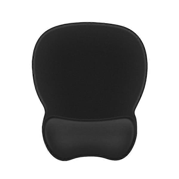 Ergonomisk musematte med håndleddsstøtte, gelmusematte med sklisikker PU-base, musematte håndleddsstøtte med behagelig stoff for arbeid, studier, enkel skriving og