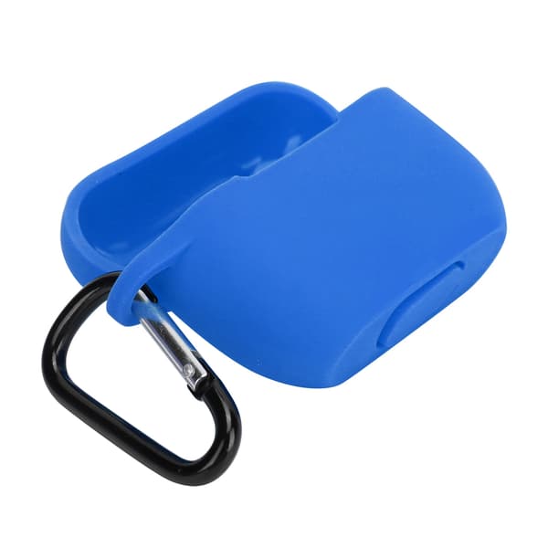 Silikonskal Skyddsfodral för IOS Earbuds Pro/III Bluetooth Headset Laddningsfodral Blå