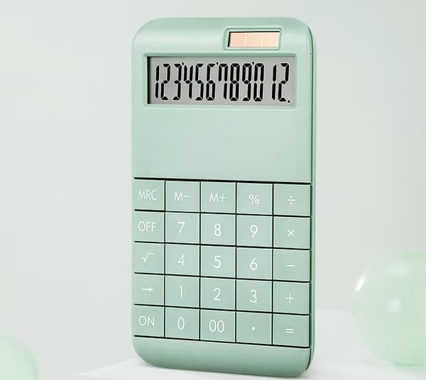 Scientific Calculator, Desktop Calculator, Basic Standard Desktop Calculator for Office, School, Business, Modern Design
