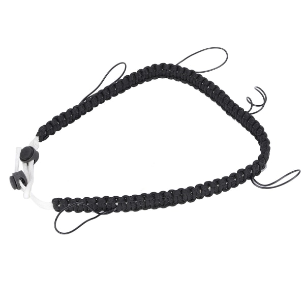 Fluefiske Lanyard Halskjede Nylon Flettet Stropp Fiske Nipper Patch Forcep Holder Verktøy